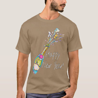 Womens Happy New Years Eveops For Women Men 2025 N T-Shirt