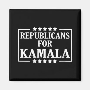 Womens Harris W Waltz 2024 Republicans For Kamala Magnet