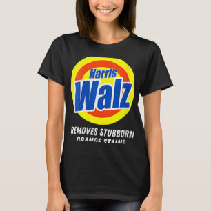 Womens Harris Waltz Removes Stubborn Orange Stains T-Shirt