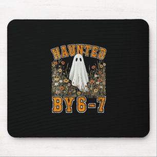 Womens Haunted 67 Six Seven Meme Funny Mouse Mat