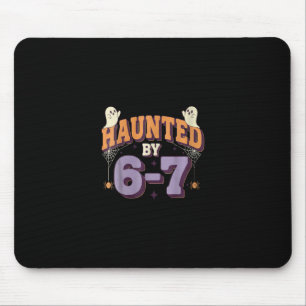 Womens Haunted 67 Six Seven Meme Mouse Mat