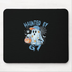 Womens Haunted 6 7 Six Seven 67 Meme Halloween Cos Mouse Mat