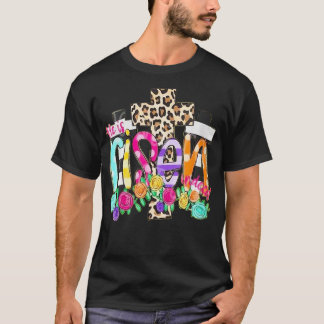 Womens He is Risen Christian Easter Happy Eater Da T-Shirt