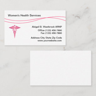Women's Health Medical Center Business Card