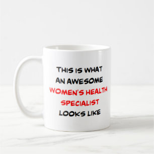women's health specialist, awesome coffee mug