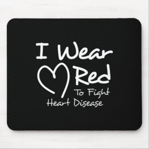 Women's Heart Disease Design Mouse Mat