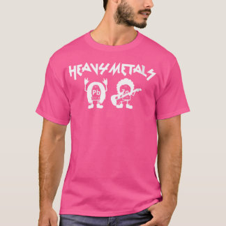 Womens Heavy Metals Chemist Elements Periodic Tabl T-Shirt