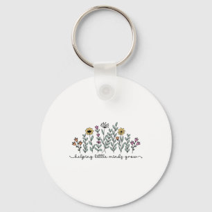 Women's Helping Little Minds Grow Back To School W Key Ring