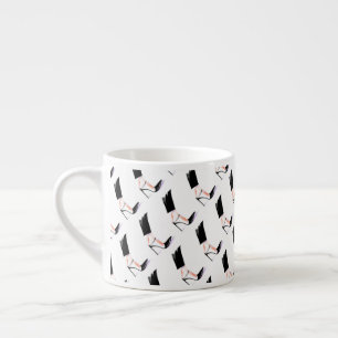 Women's high-heeled shoes espresso cup