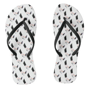 Women's high-heeled shoes flip flops