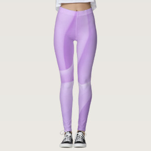 womens high waist purple leggings gym