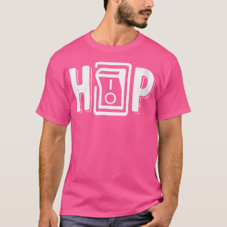 Womens Hip-Hop And Rap Music Lover I Love Hip-Hop T-Shirt