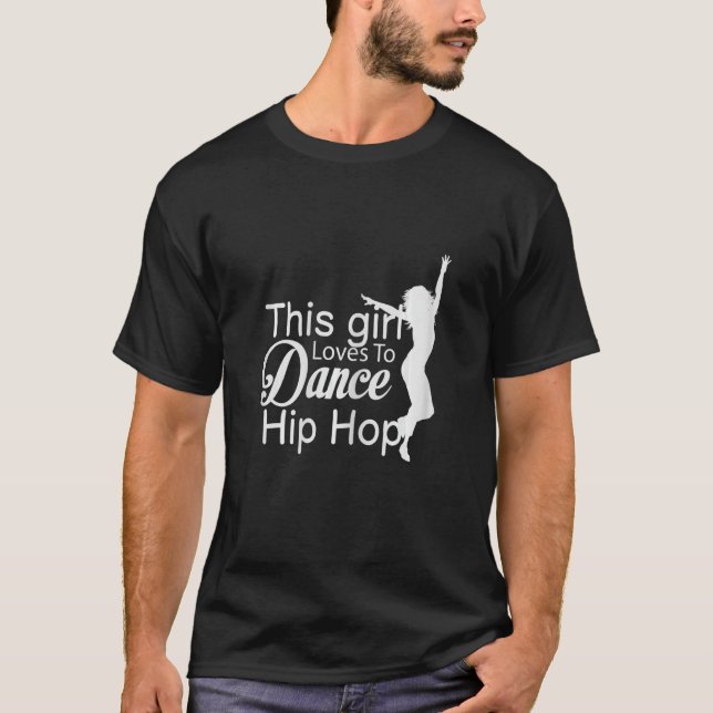 Womens hip hop dance clothes girls 90s costume 90s T-Shirt (Front)