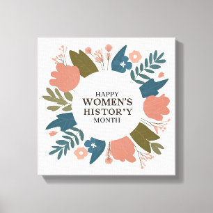 Women's History Month Canvas Print