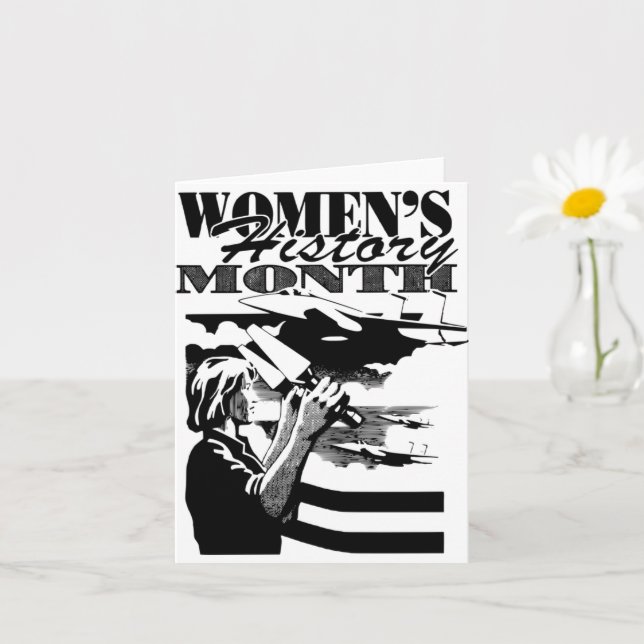 Women's History Month Card (Small Plant)