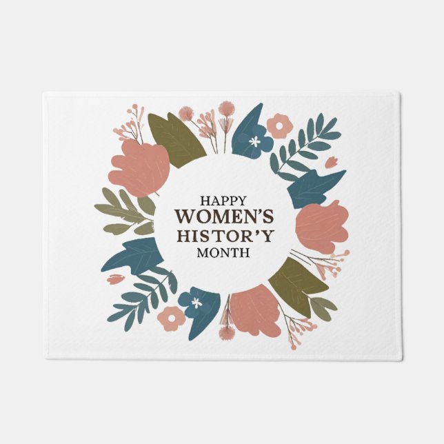 Women's History Month Doormat (Front)
