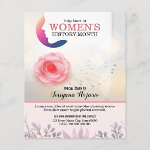 Womens History Month Flyer