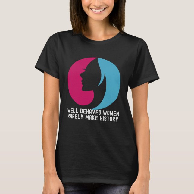 Women's History Month Party  Quotes Family T-Shirt (Front)