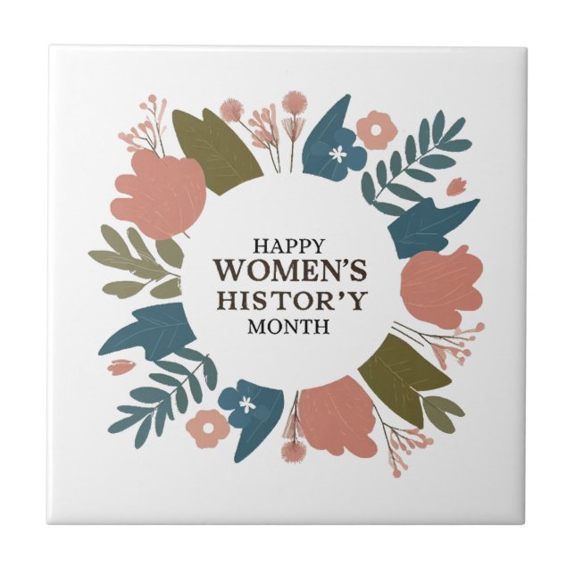 Women's History Month Tile (Front)