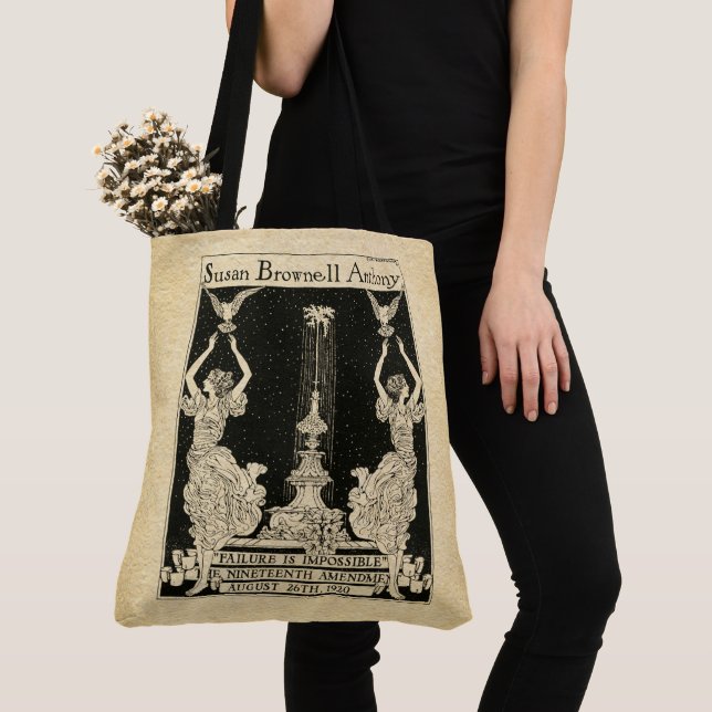 Women's History Month Tote: 14th Amendment Tote Bag (Close Up)