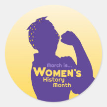 Women's History Month with Rosie in Purple & Gold