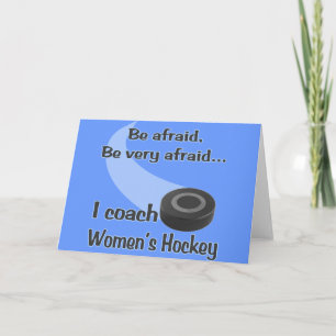 Women's Hockey Card