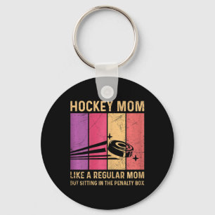 Womens Hockey Design For An Ice Hockey Mom Key Ring