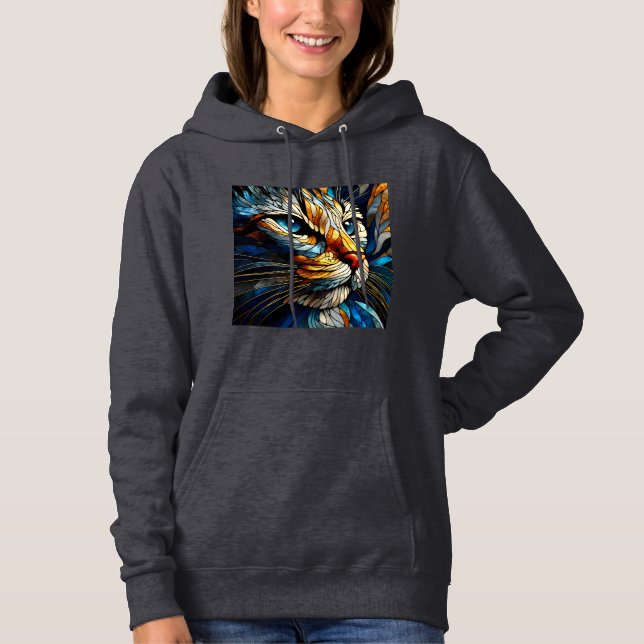 Women's Hooded Sweatshirt Artwork 22 (Front)