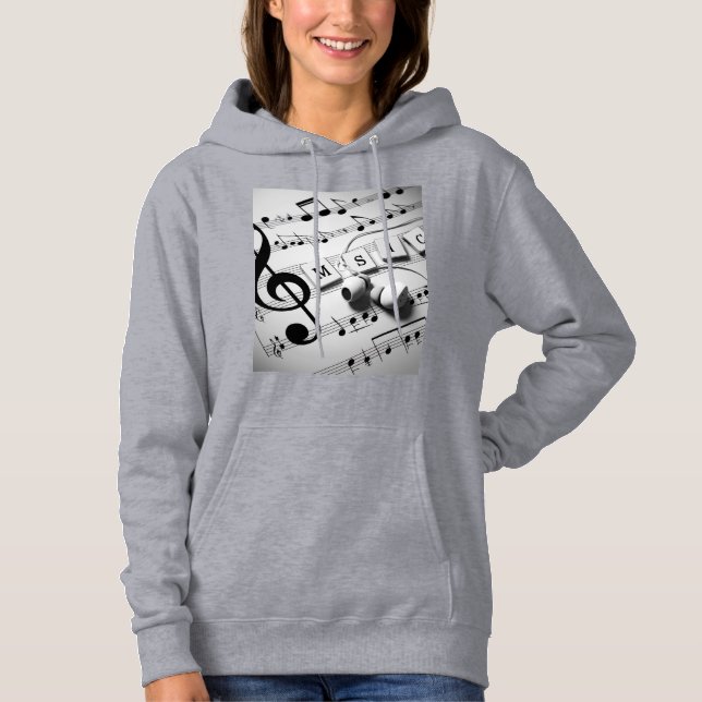 Women's hoodie, comfortable and soft hoodie (Front)