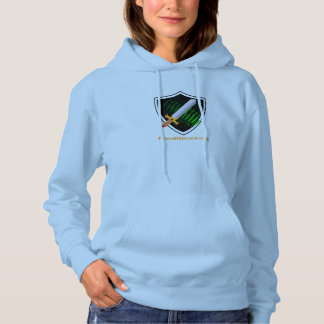 Women's hoodie sweatshirt with PrionAlliance logo