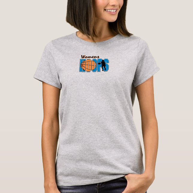 Womens Hoops T-Shirt (Front)