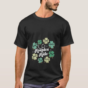 Womens Hospice Aide Nursing Groovy Paddys Medical T-Shirt