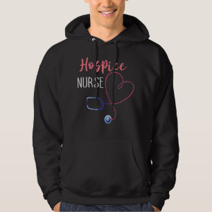 Womens Hospice Nurse Terminal Care Hospice Work Re Hoodie