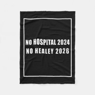 Womens Hospital Funny Sarcastic Humour Quote V-Nec Fleece Blanket