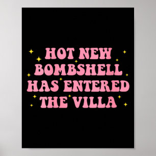 Womens Hot New Bombshell Has Entered The Villa Hot Poster