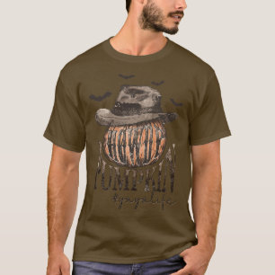 Womens Howdy Pumpkin Yaya , Halloween Yaya T-Shirt