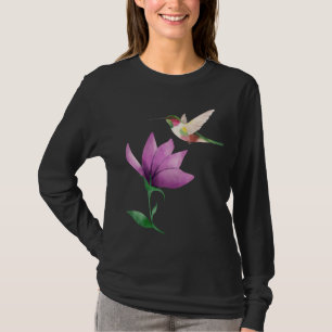 Women's Hummingbird Spring And Summer Teen Girls D T-Shirt