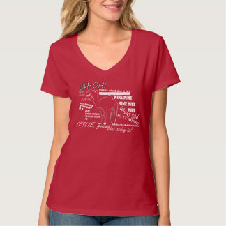 Womens Hump Day V-Neck T-Shirt
