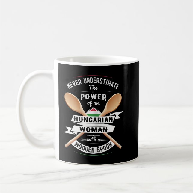 Womens Hungary Flag Souvenirs for Hungarians Men & Coffee Mug (Left)