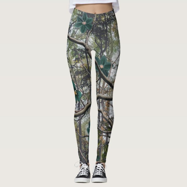 Women's Hunting Camouflage Leggings (Front)