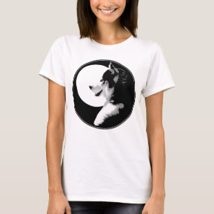 Womens Husky Tank Top Shirt Sled Dog Lady's Shirt