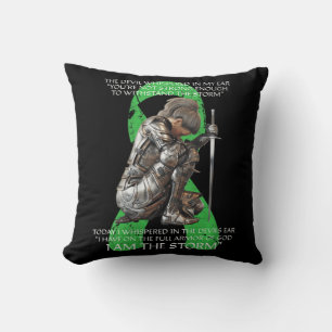 Womens I Am Storm Non Hodgkins Lymphoma Christian  Cushion