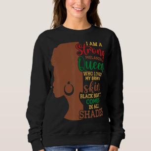 Womens I Am Strong Scorpio Queen Birthday Zodiac D Sweatshirt
