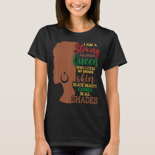 Womens I Am Strong Scorpio Queen Birthday Zodiac D T-Shirt