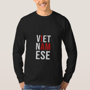 Womens I Am Vietnamese Awesome Vietnam Pride Asian T-Shirt