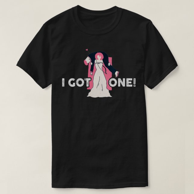 Womens I Got One Bride VNeck  T-Shirt (Design Front)