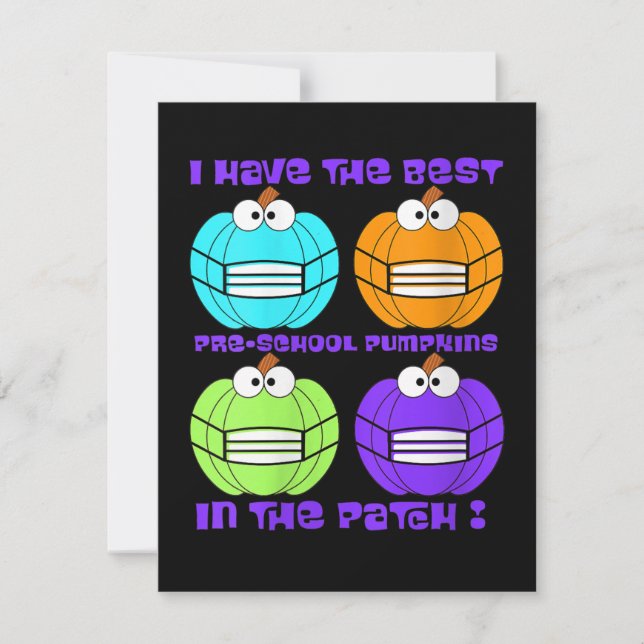 Women's I Have The Cutest And Best Pre School Card (Front)