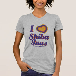 Women's I "Heart" Shiba Inus T-Shirt