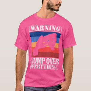 Womens I Jump Over Everything Parkour Gear Urban N T-Shirt