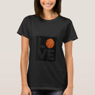 Womens I Love Basketball - Basketball Graphic Tees